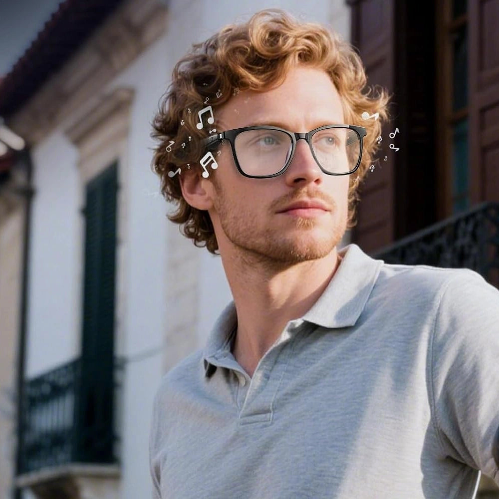 Intelligent glasses musique