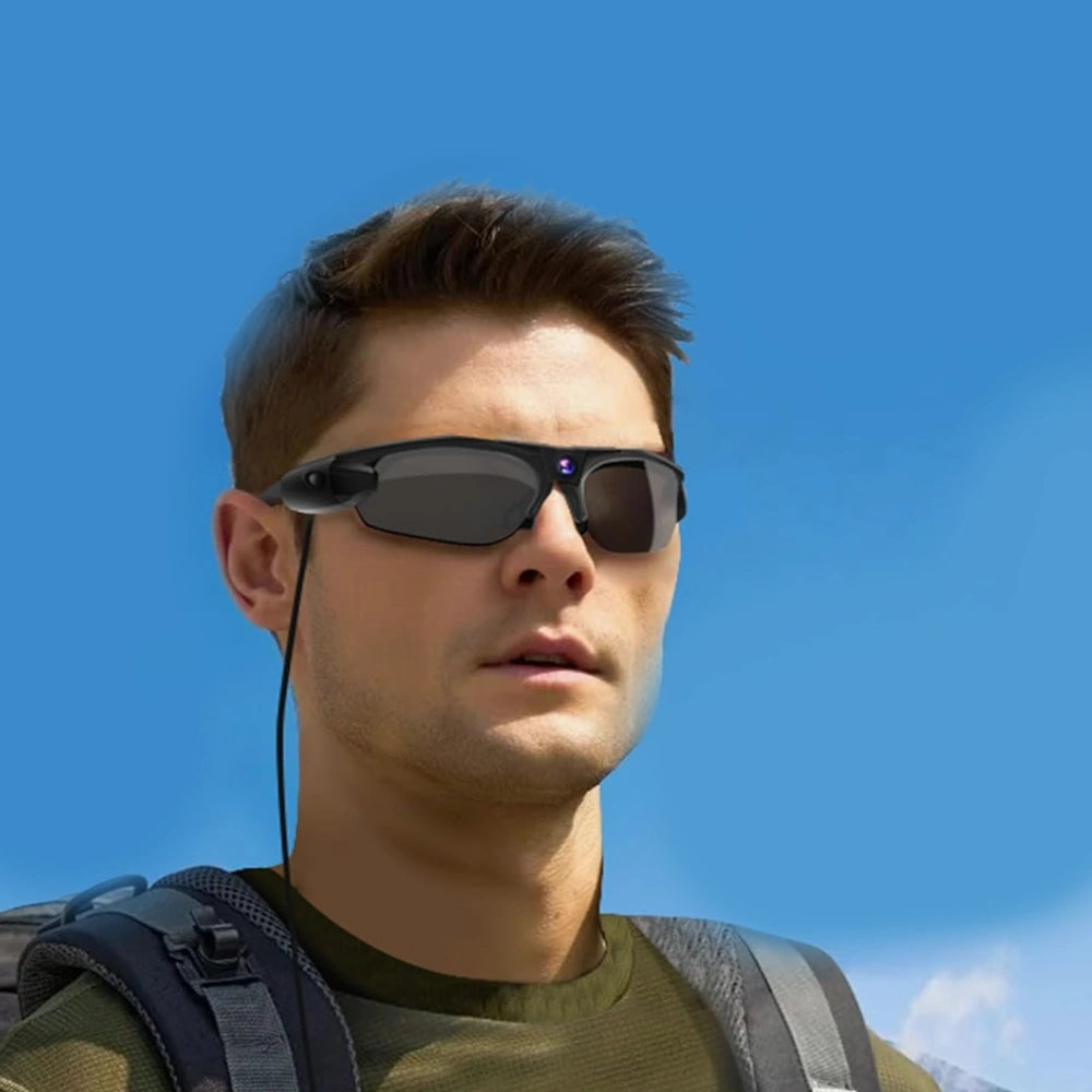 Lunette caméra 4k homme