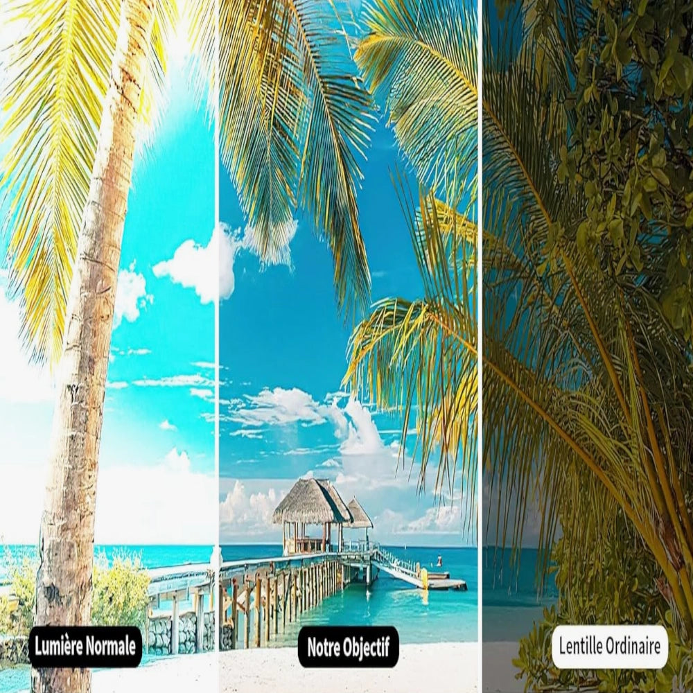 Lunette caméra 4k lentille