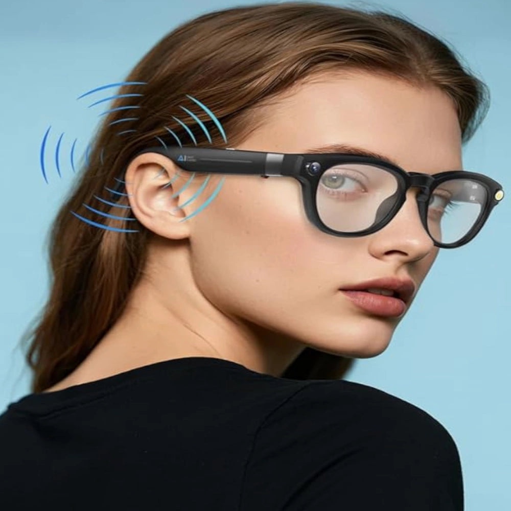 Lunette vidéo 4k femme